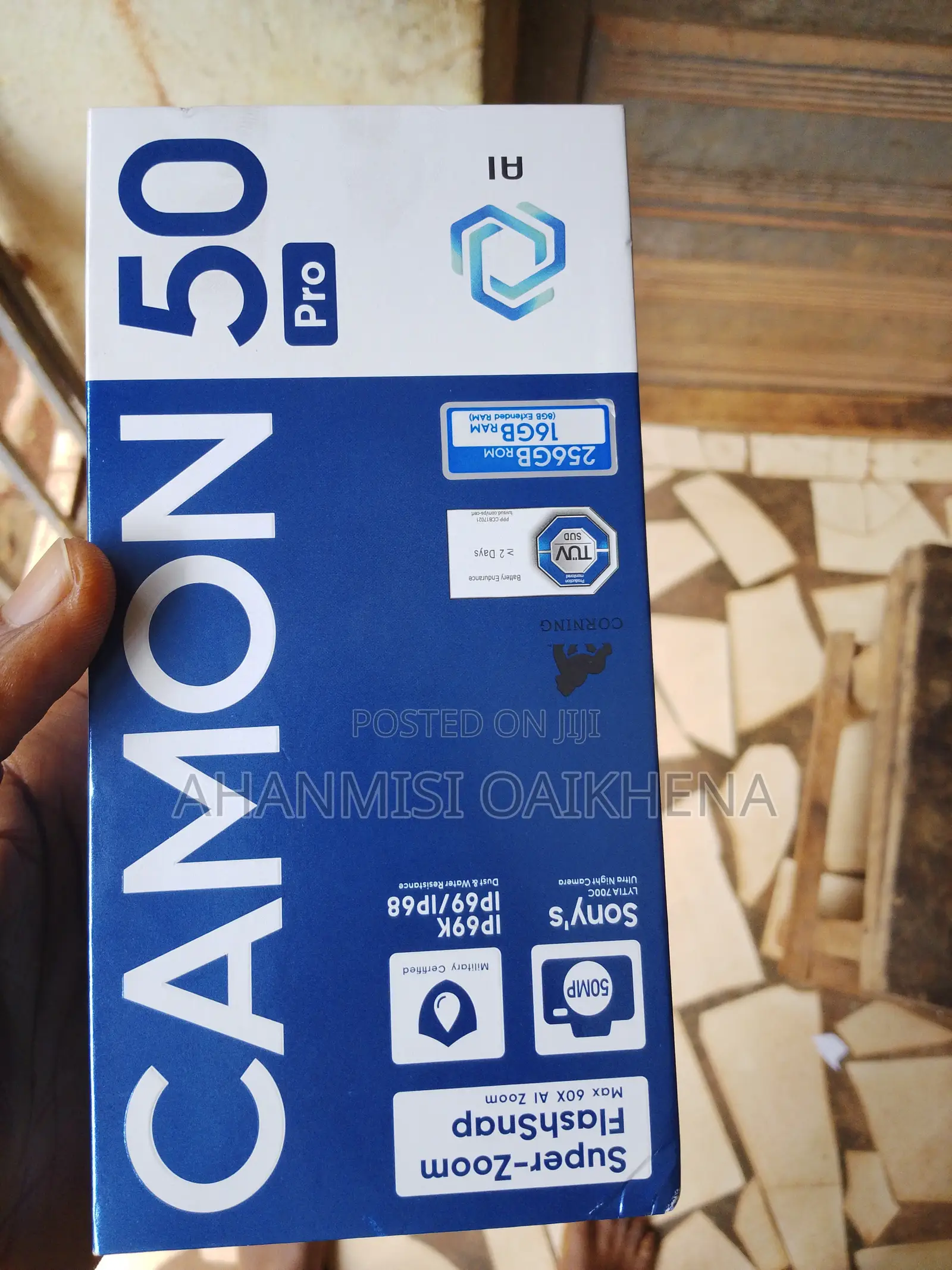Tecno Camon 50 Pro 256 GB Gray