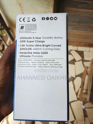 Tecno Camon 50 Pro 256 GB Gray
