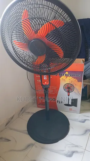 Solar Rechargeable Fan 16inches