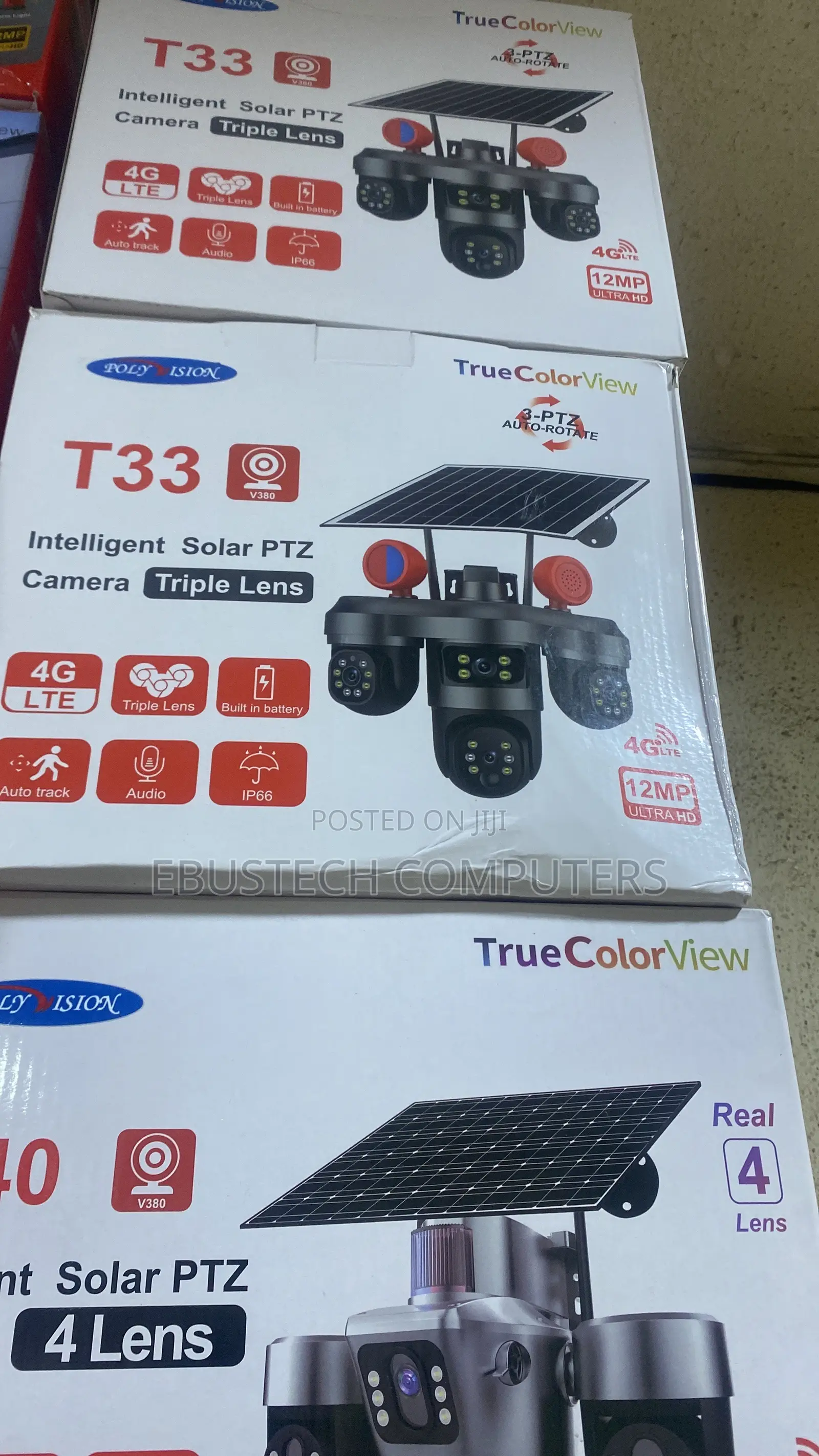 Solar Triple Len Camera