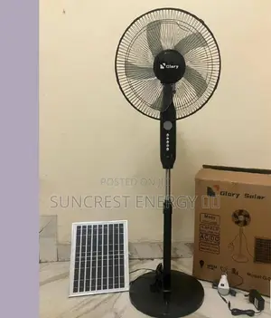 16 Inches Solar Standing Fan