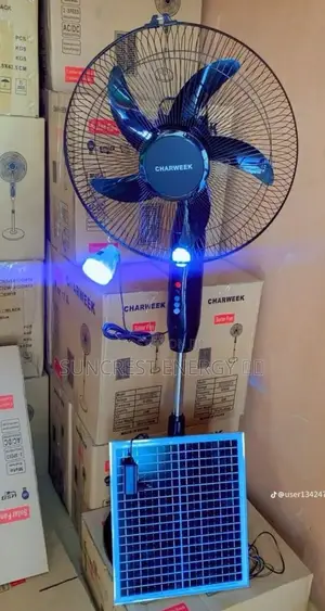16 Inches Solar Standing Fan
