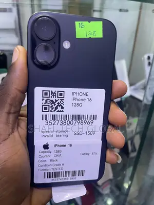 Apple iPhone 16 128 GB Black