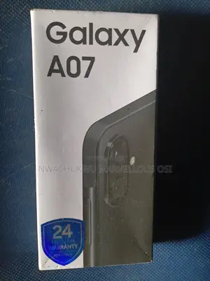 Samsung Galaxy A07 128 GB Black