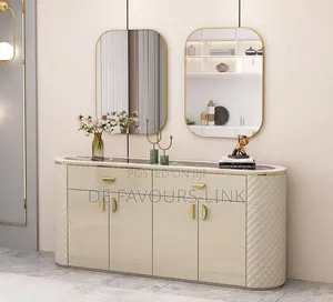 Console Table and Mirror