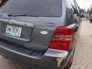 Toyota Highlander V6 AWD 2004 Blue