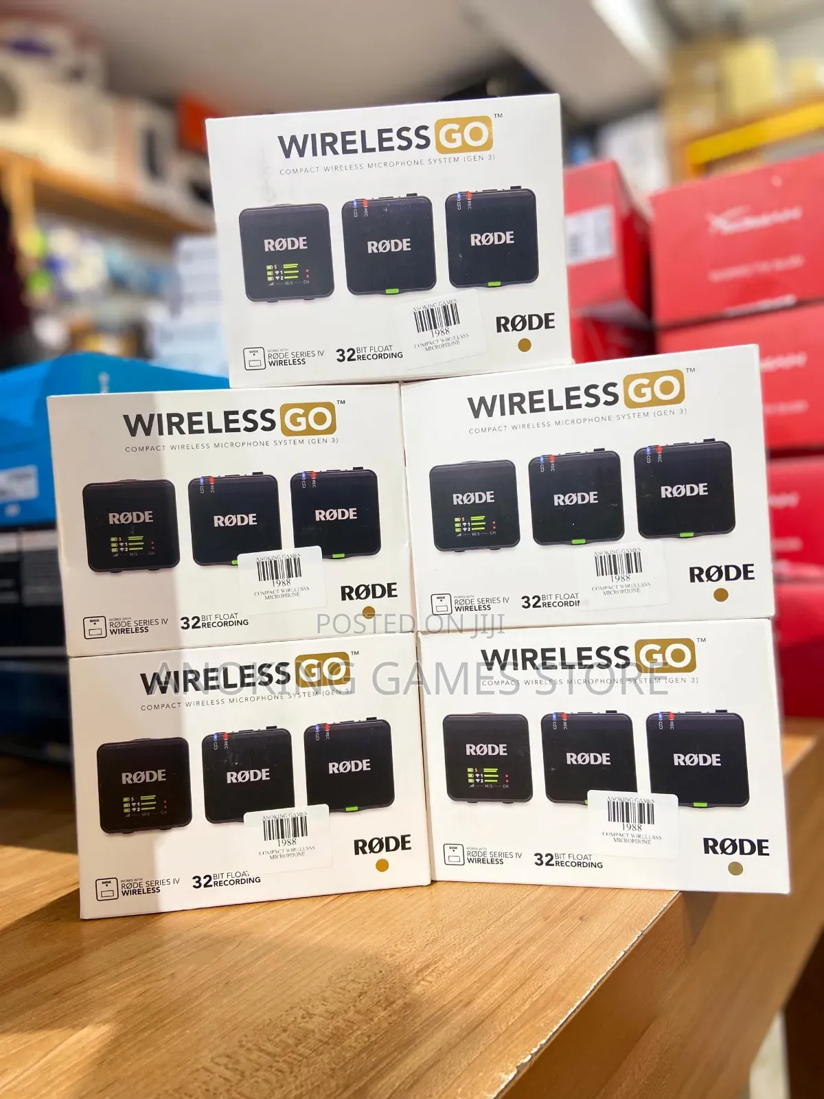 Compact Wireless Microphones