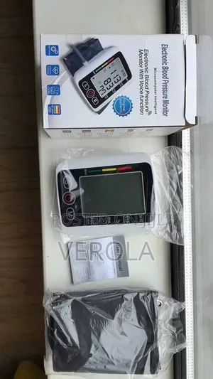 Electronic Digital Blood Pressure Monitor With Voice Function