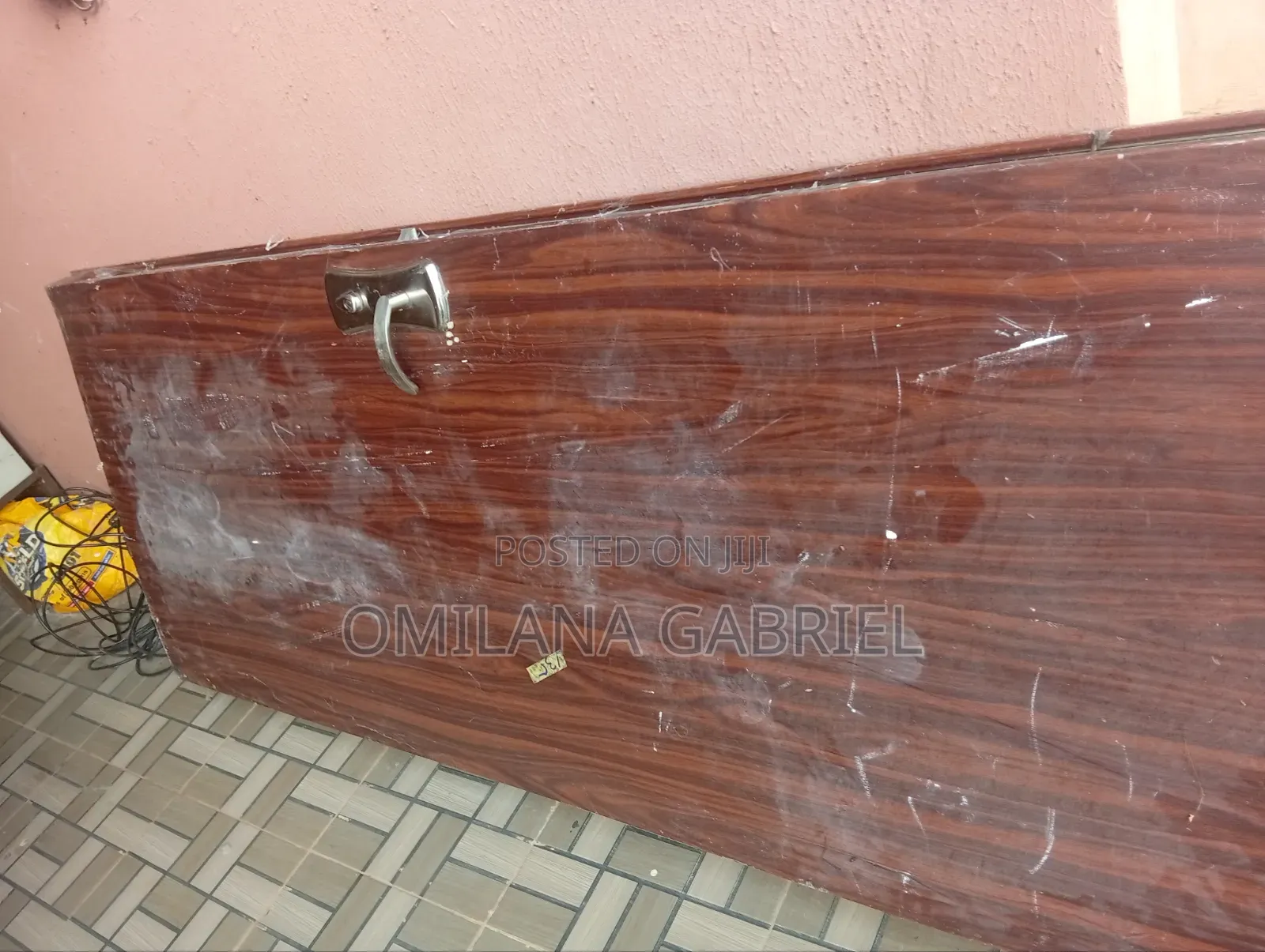Used 3ft Security Door Silver Handle for Sales