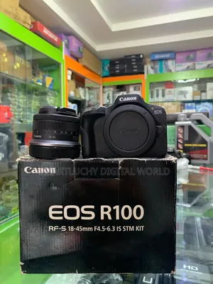 Canon Eos R100+rf _S 18_45mmm Is STM Kit