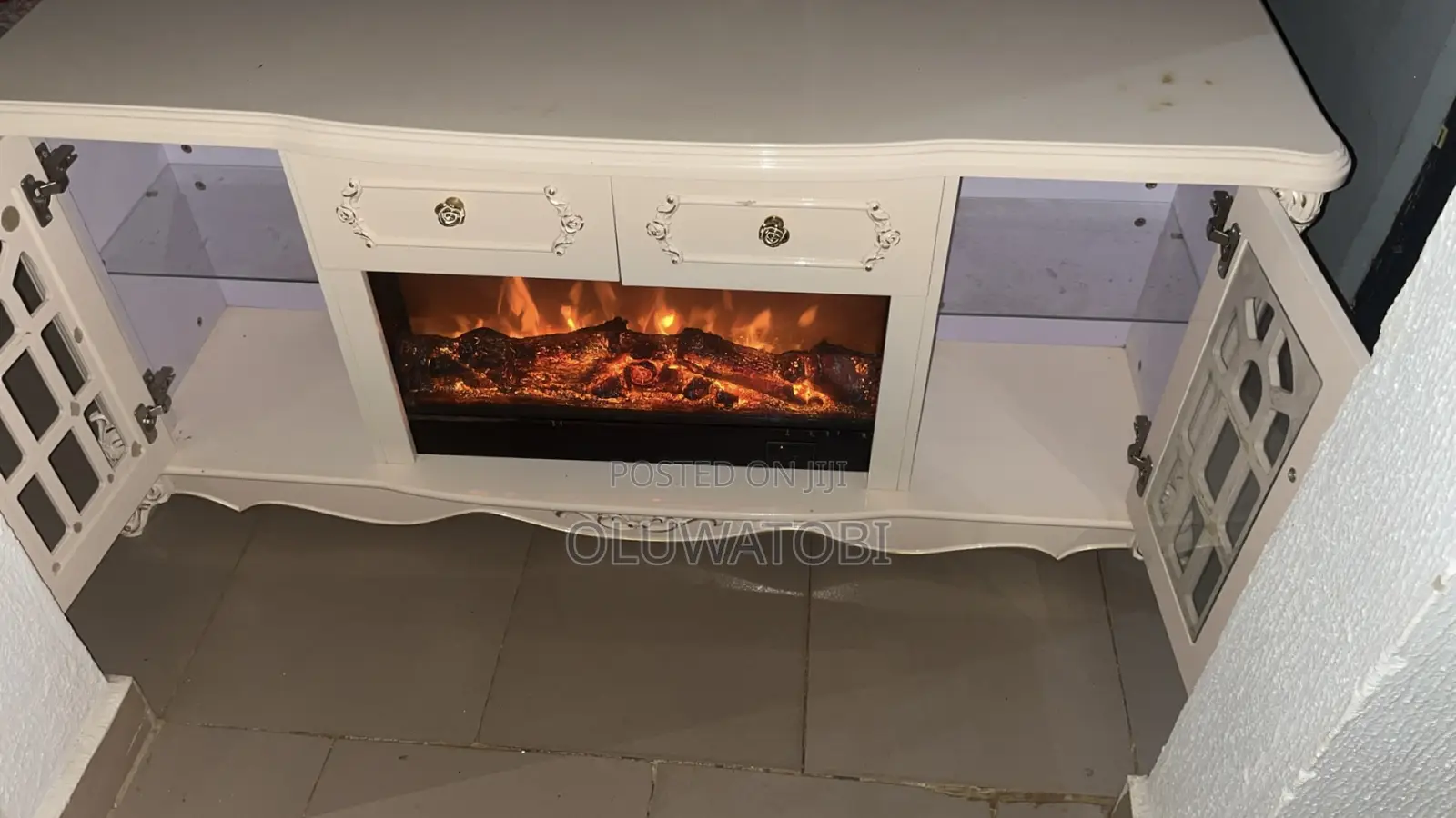 Fireplace TV Console