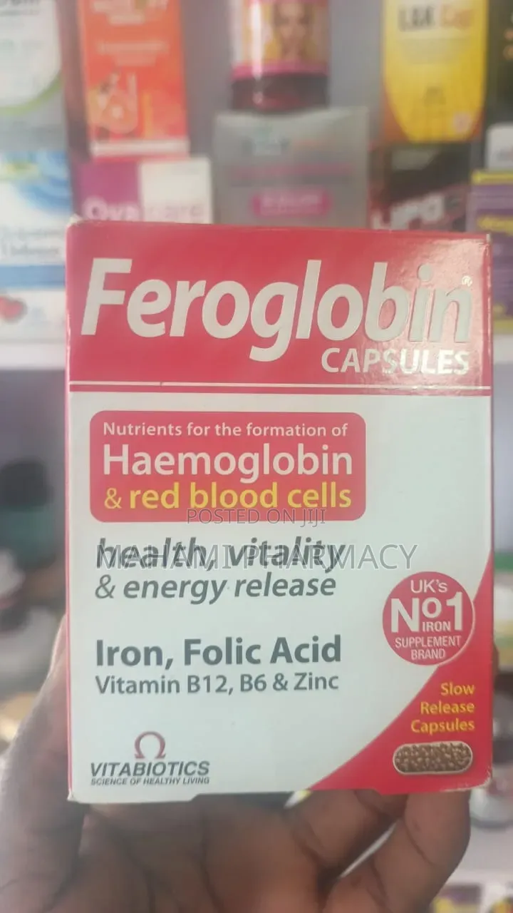 Vitabiotics Feroglobin Capsules