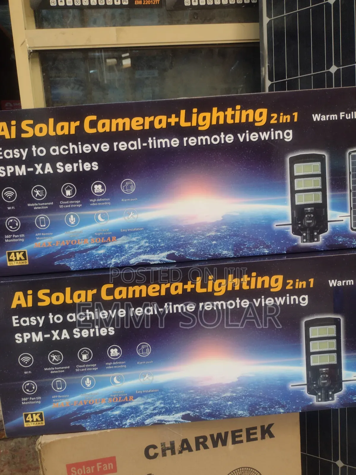 Solar Street Camera Light