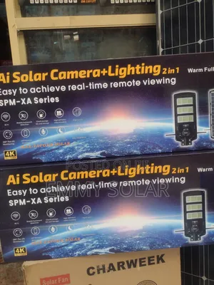 Solar Street Camera Light