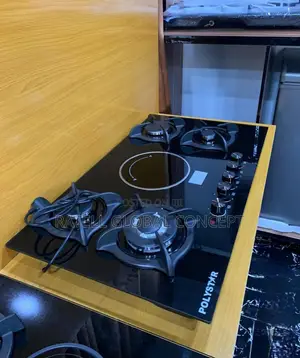 Polystar 5 Burner Built in Cooker (4 Gas+1 Electric)