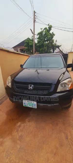 Honda Pilot EX-L 4x4 (3.5L 6cyl 5A) 2004 Black