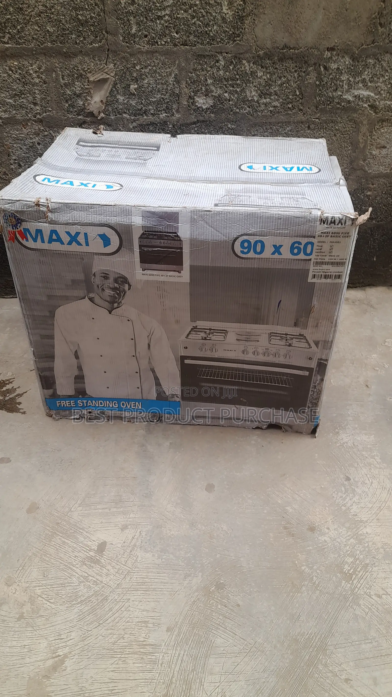 Ultimate Stovetop & Oven Performance: Maxi 6090 60x90cm