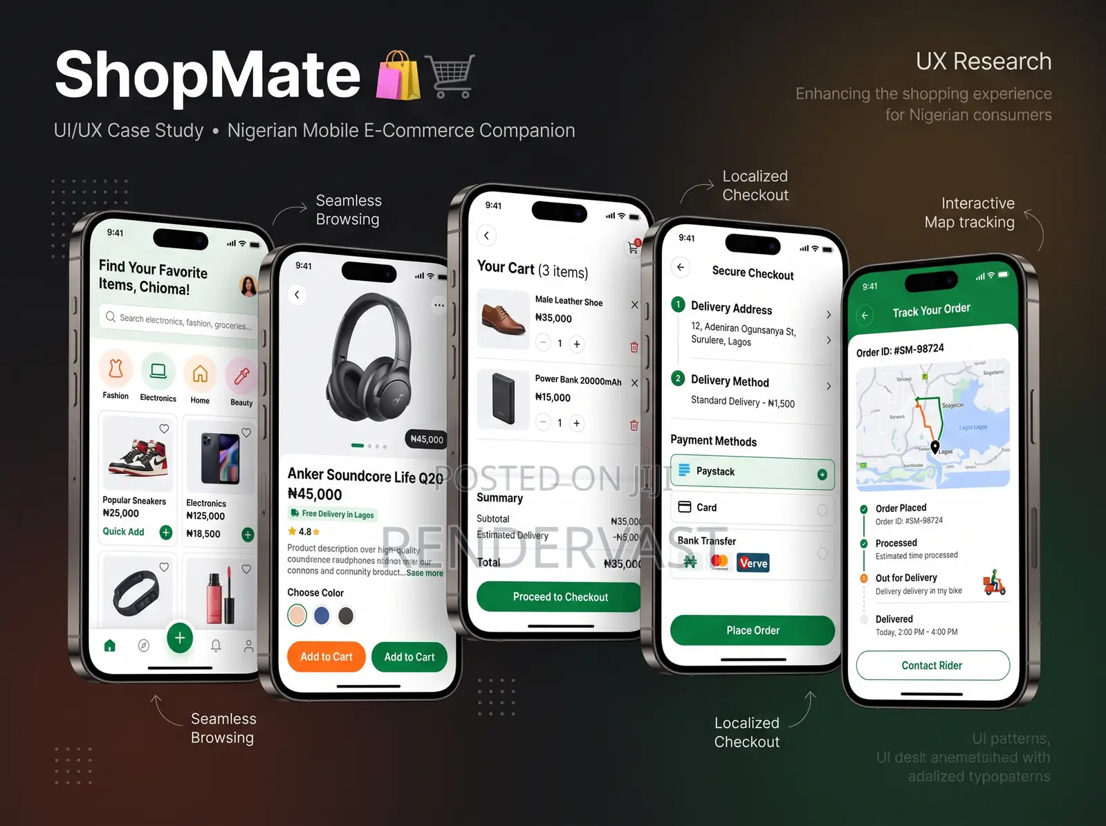 Professional Mobile App UI UX Design for Android & iOS