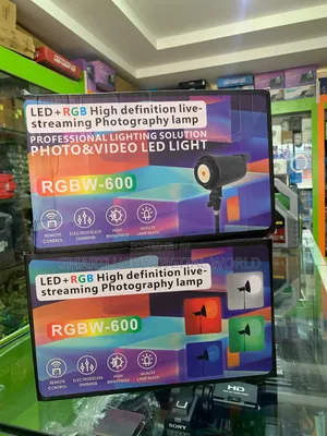 RGBW_600 LED RGB Photography Video Light
