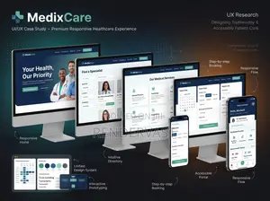 Professional Website UI UX Design & Figma Prototyping