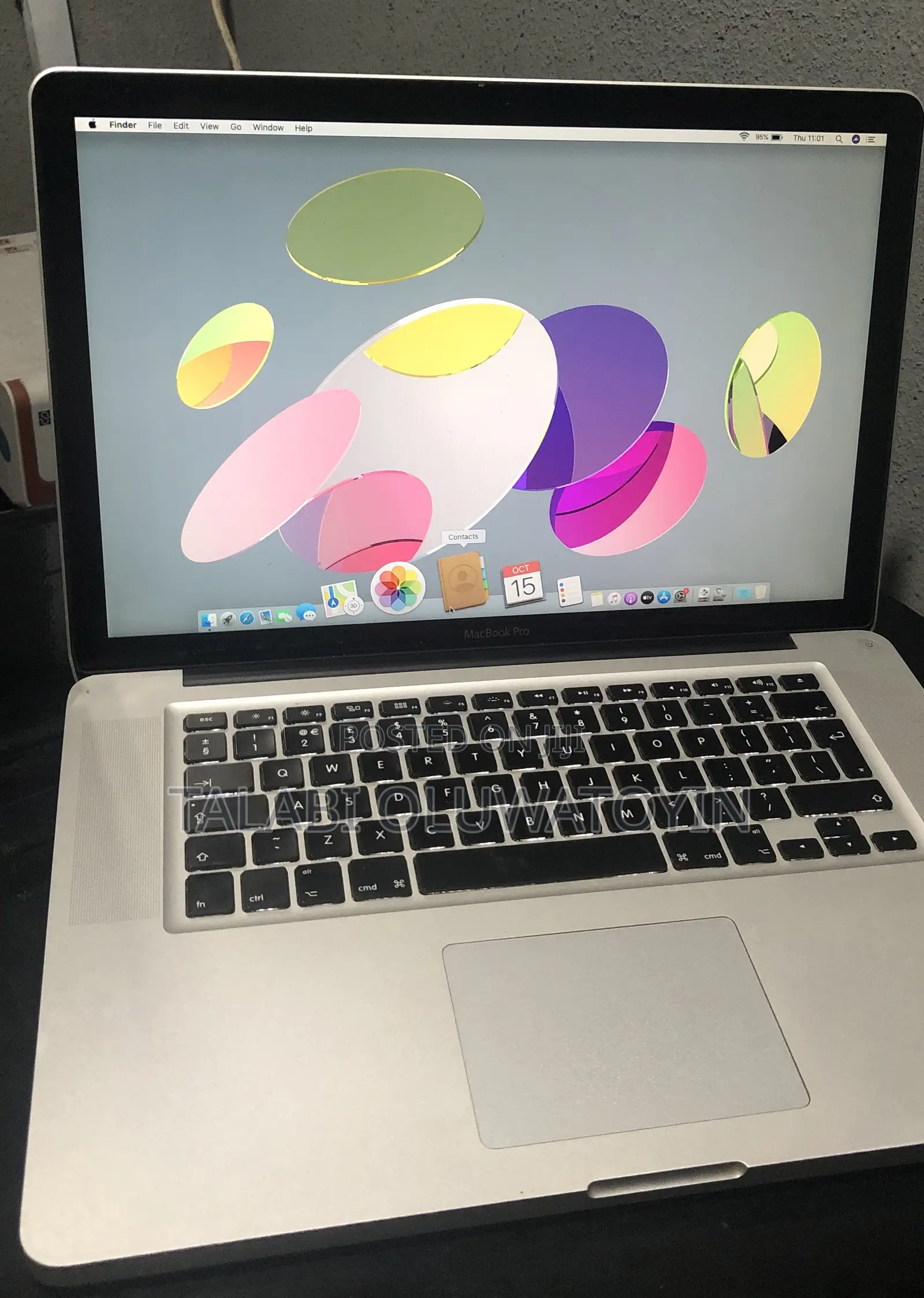 Laptop Apple MacBook Pro 2012 8GB Intel Core i7 HDD 500GB