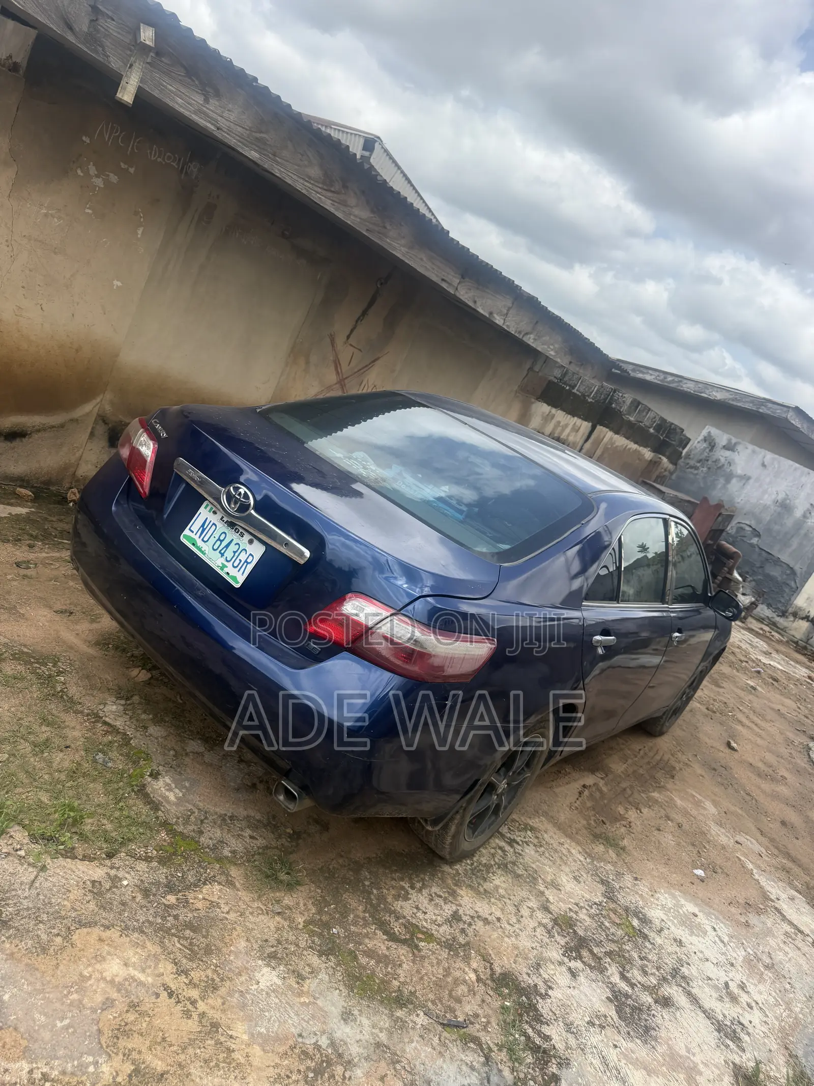 Toyota Camry 2008 Blue