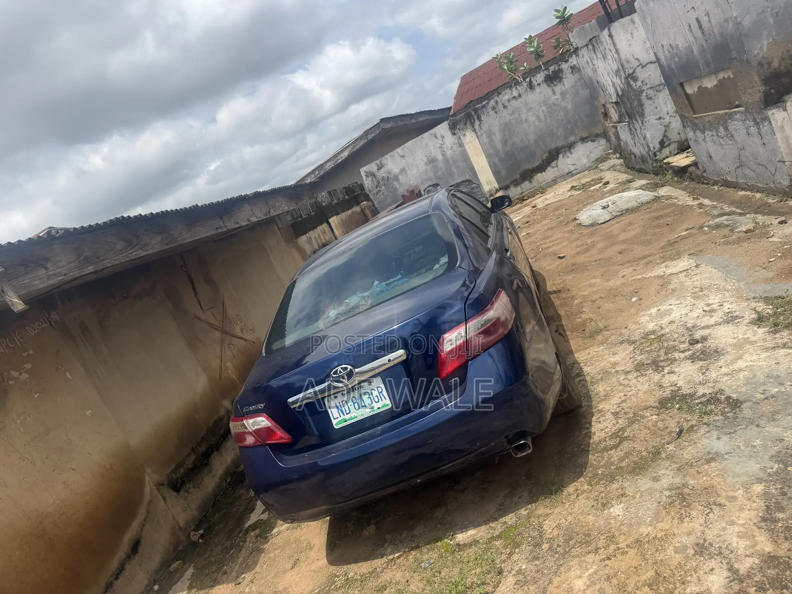 Toyota Camry 2008 Blue