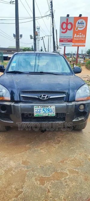 Hyundai Tucson GLS w/XM FWD 2008 Black