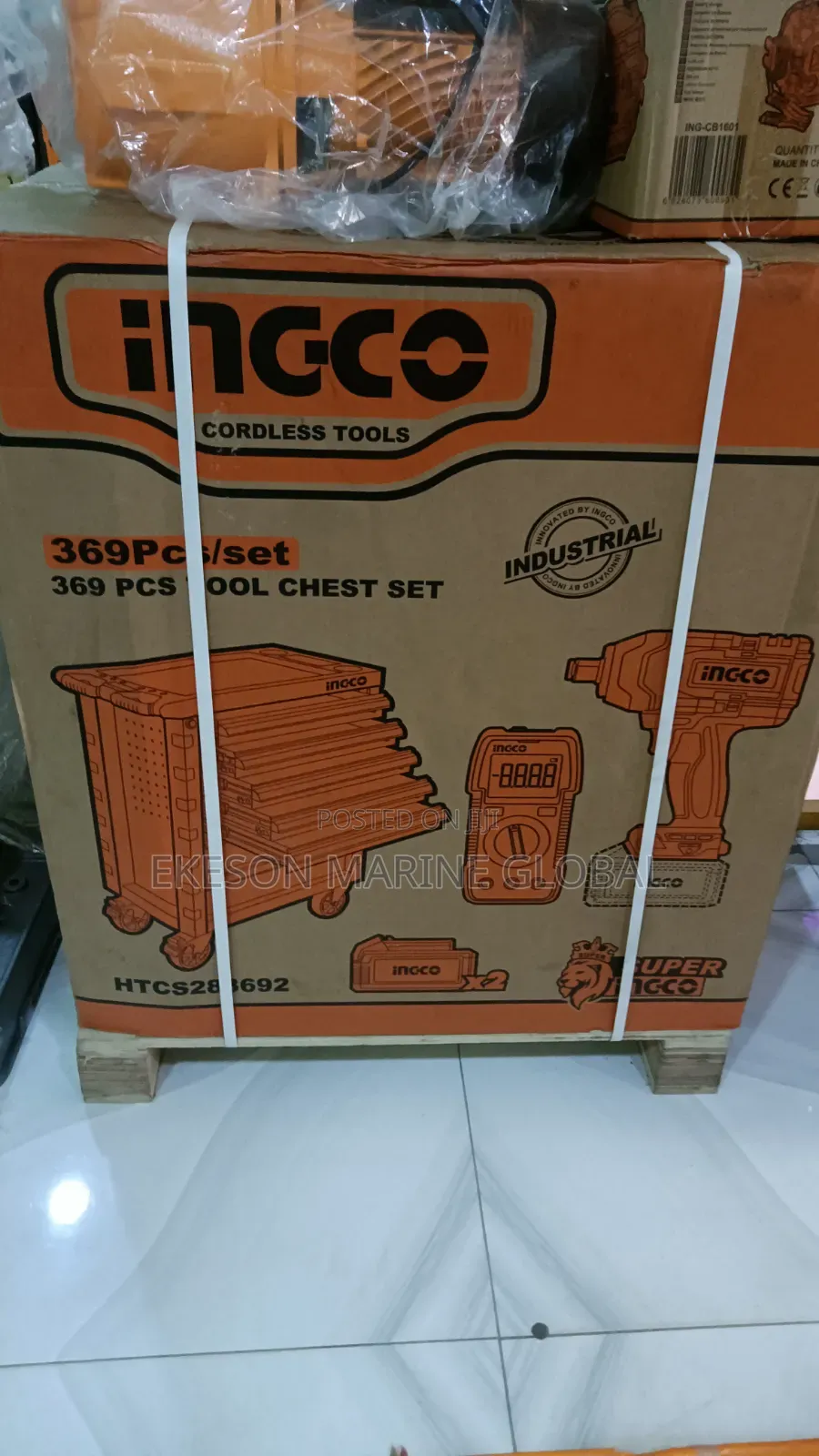 INGCO Cordless Tool 369 Tools Chest