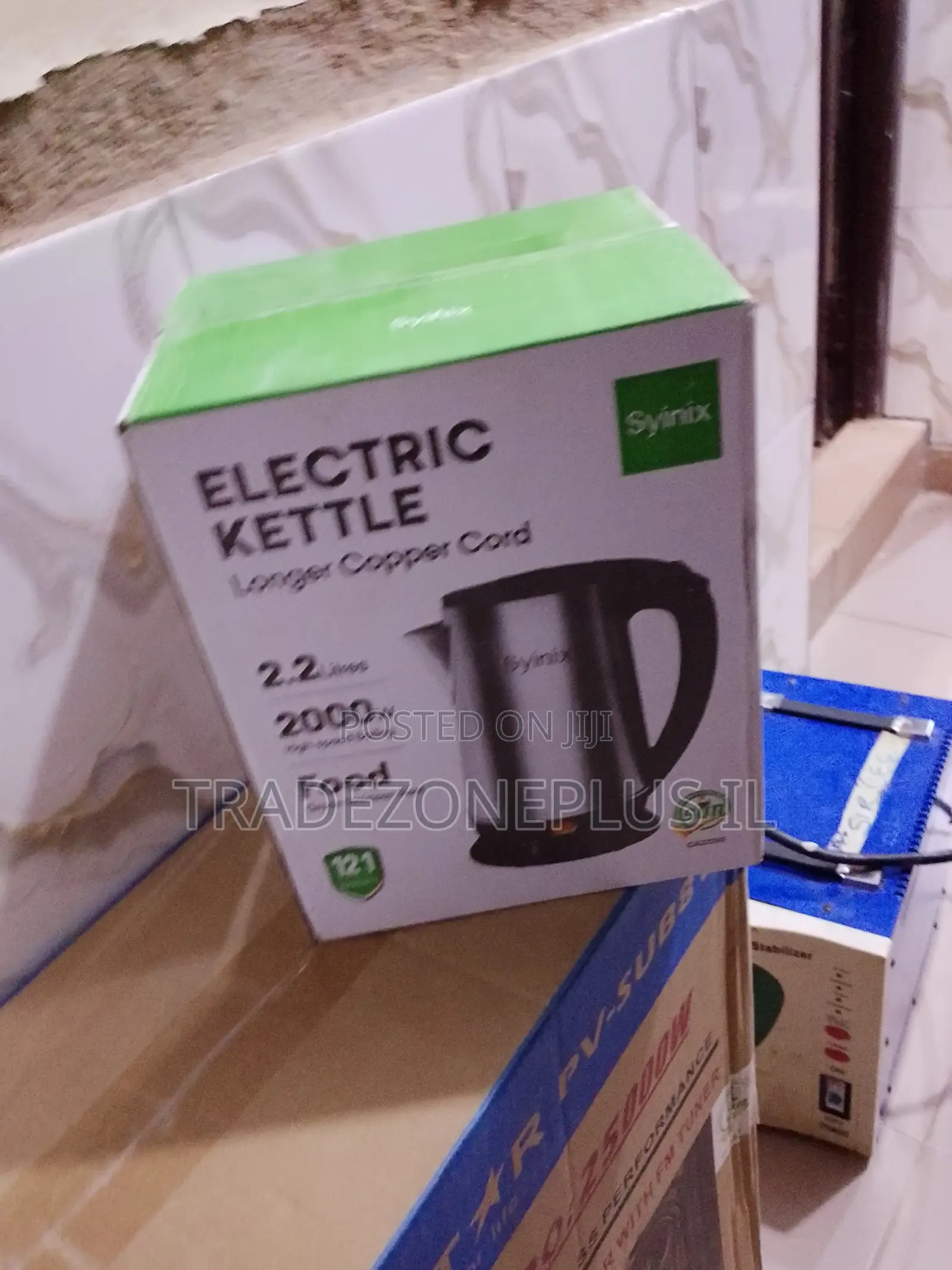 Modern Synix Electric Jug for Quick Water Heating