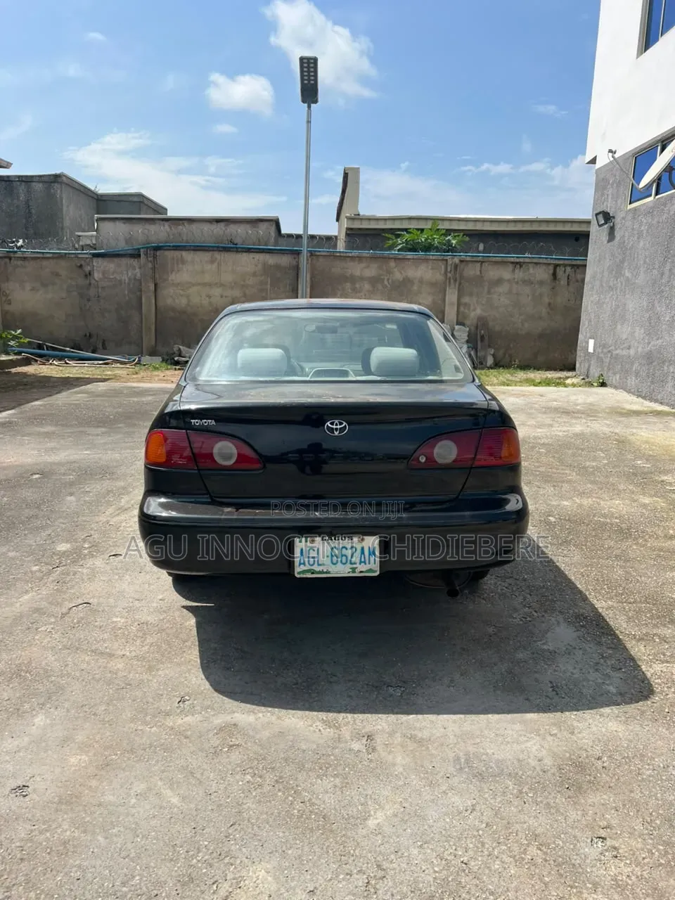 Toyota Corolla 2002 Black