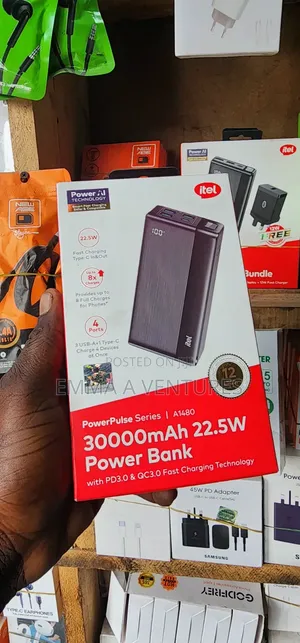 Itel 30000mah 22.5w Power Bank