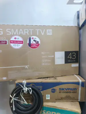 LG 43LR60006LA 43 Inch Full HD Smart LED TV for Home Entertainment