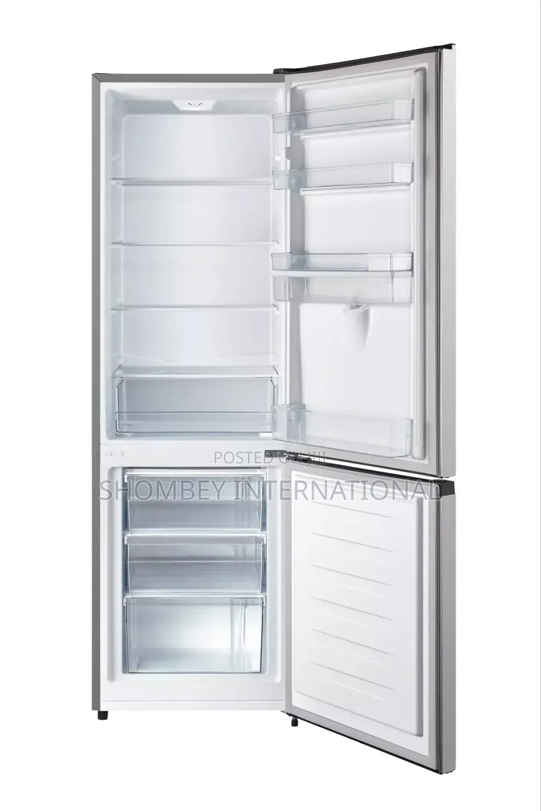 Hisense 35dca 265l Double Door Bottom Freezer Refrigerator