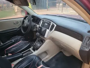 Toyota Highlander 2003 Red