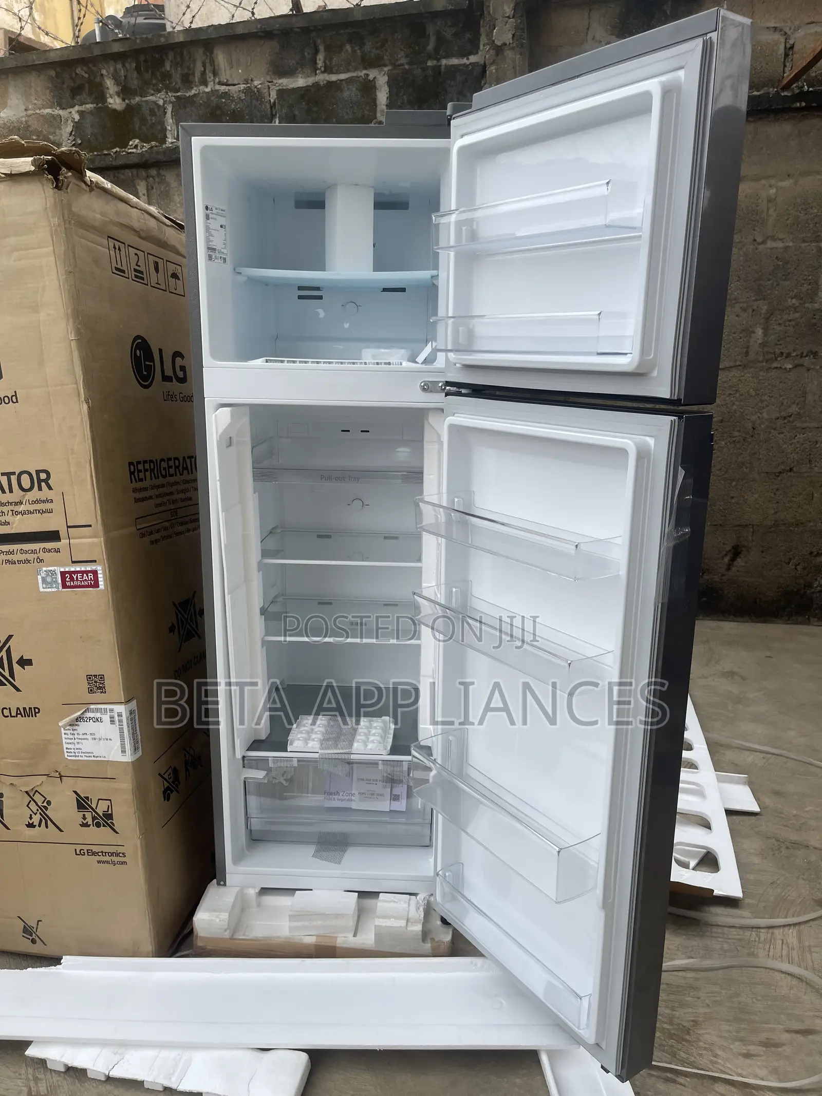 LG 287L Refrigerator With Separate Freezer