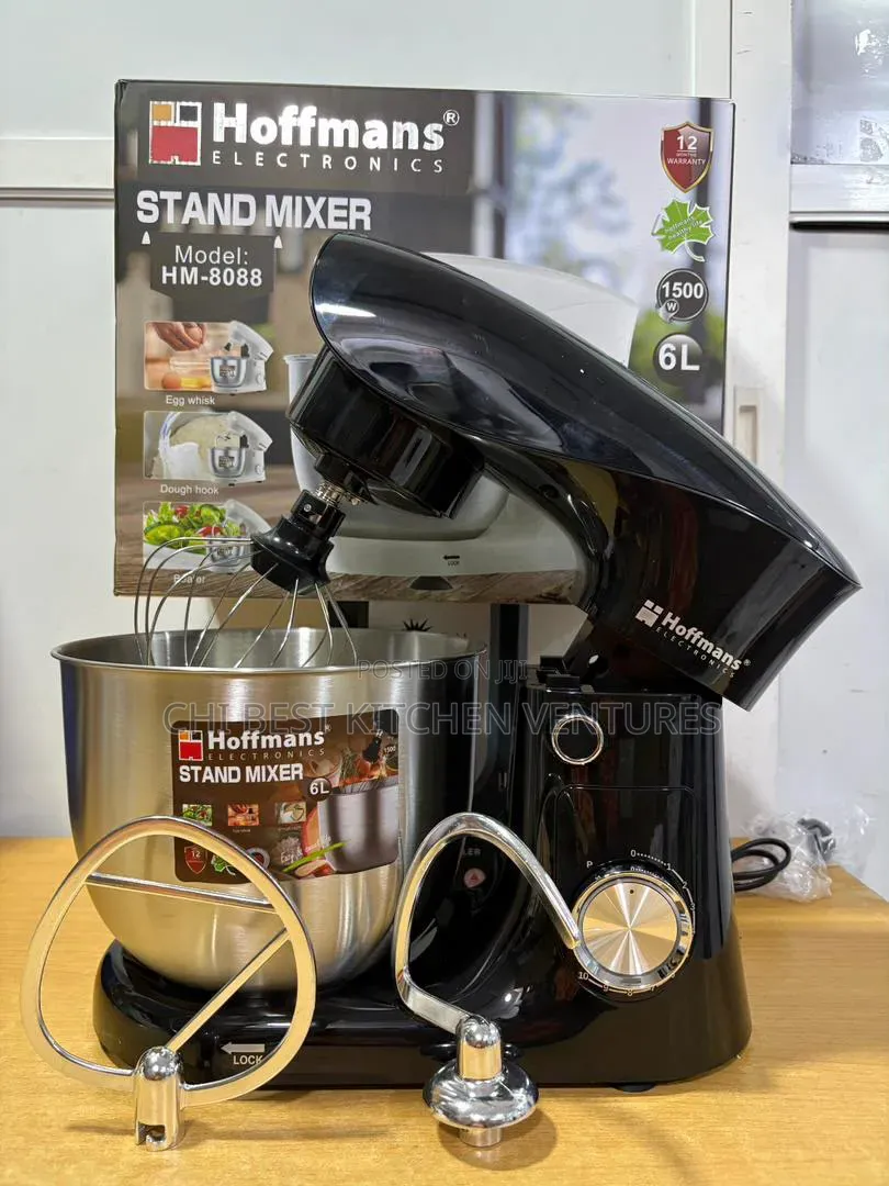 Hoffmans Stand Mixer (Model: HM-8088) 6L