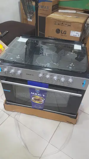 6-Burner Stovetop Power + Pro Oven Capability: Maxi F9e42g2