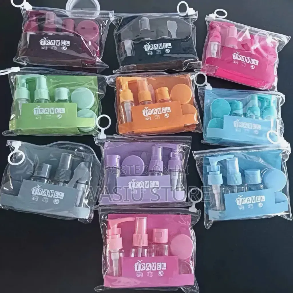 Travel Toiletry Bottle and Container Sets