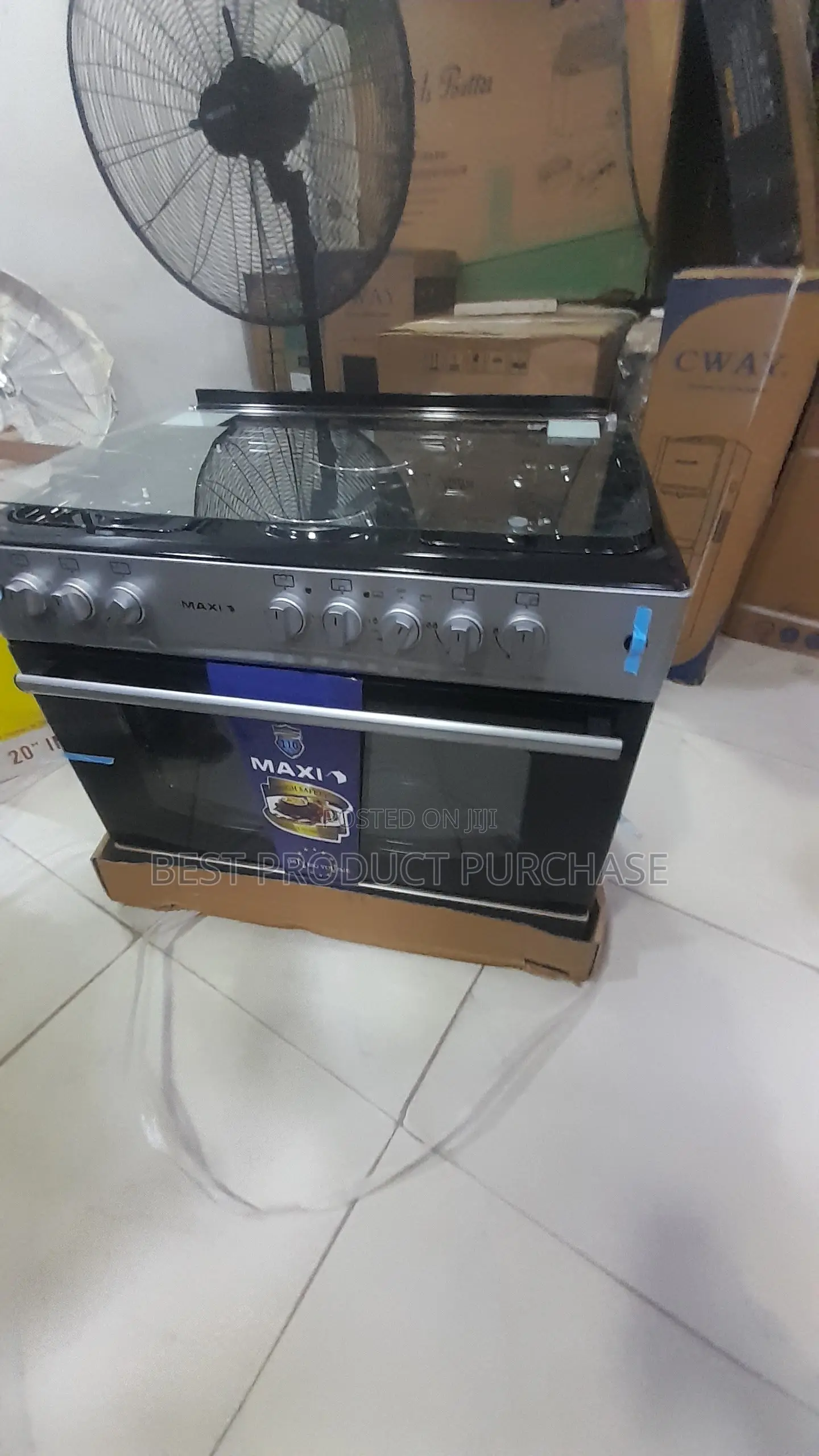 Speed on Top, Deep Baking Inside: Maxi 6090 Cooker & Oven