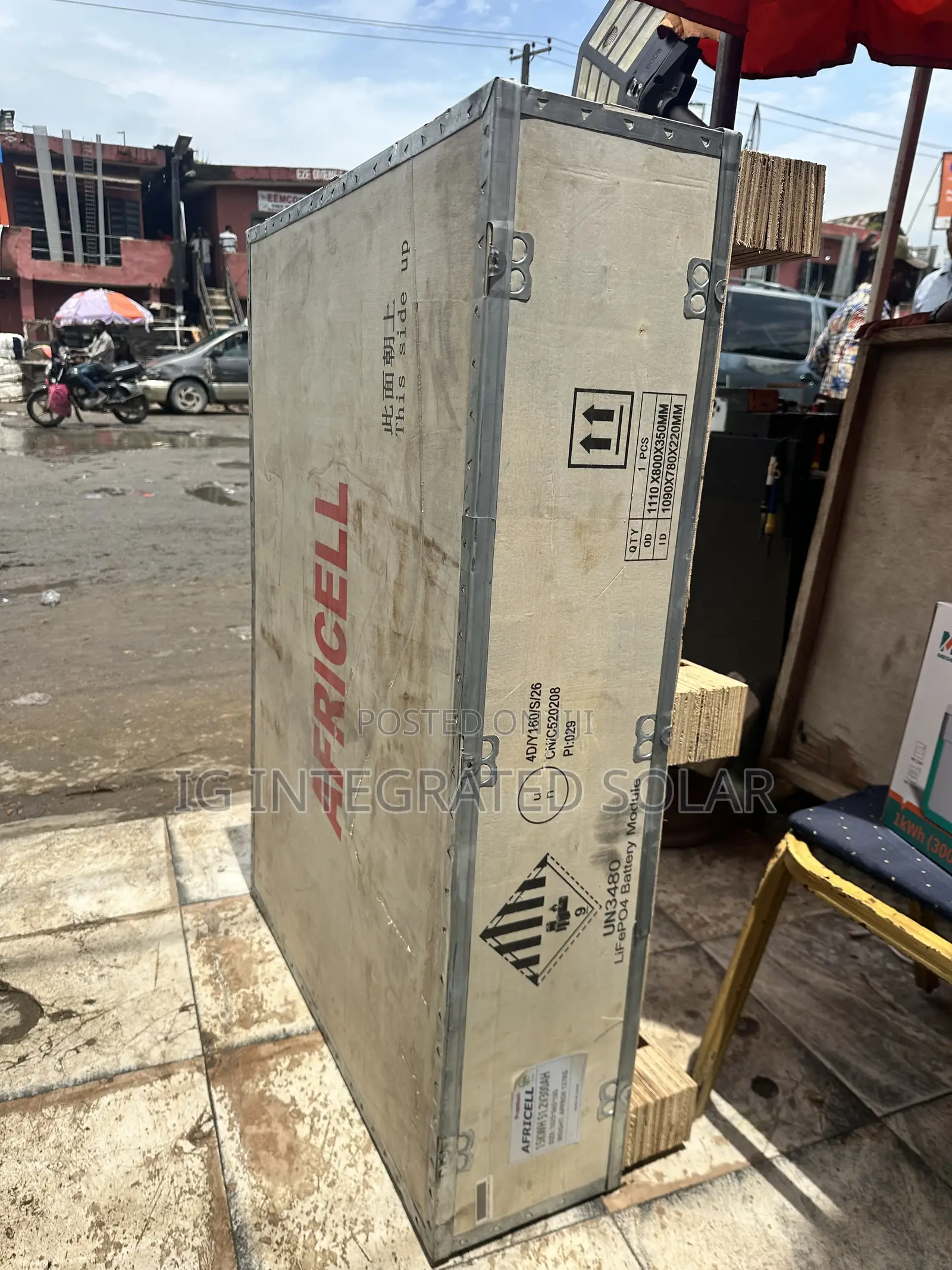 15kwh Africel Lithium Battery 48v