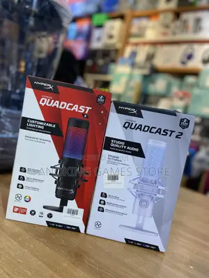 Hyperx Quadcast S & Quadcast 2 Microphones