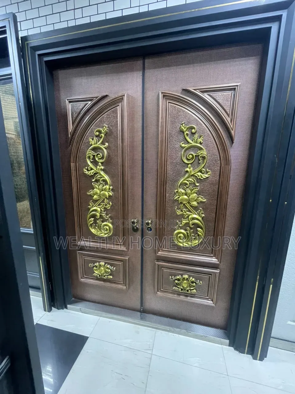 Villa Luxury Cast Security Double Door (5ft X 8ft)