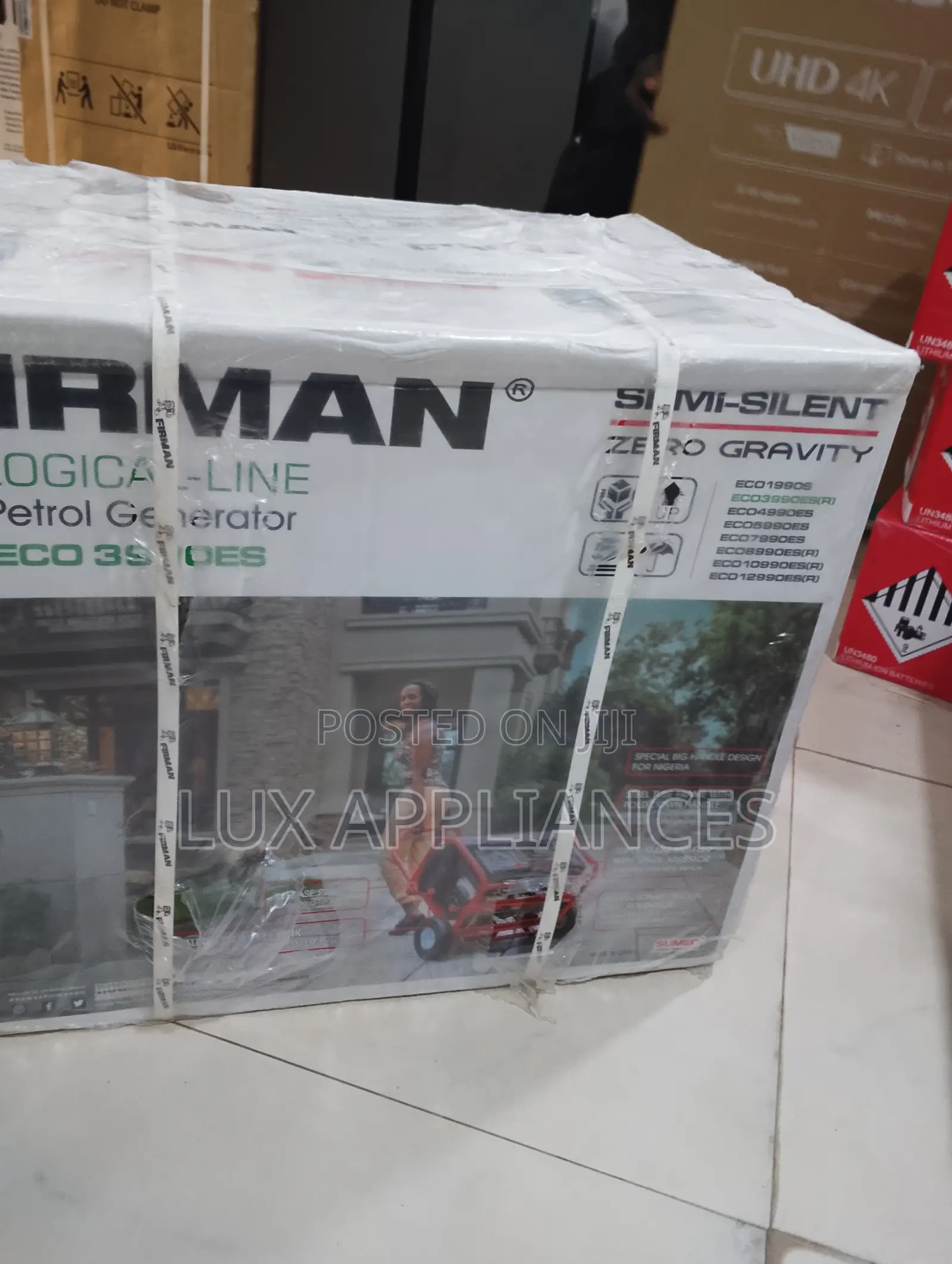 FIRMAN ECO3990ES Generator 3.kva for Small Household Loads