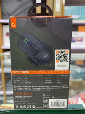 Porodo PDX320 Wired Gaming Mouse