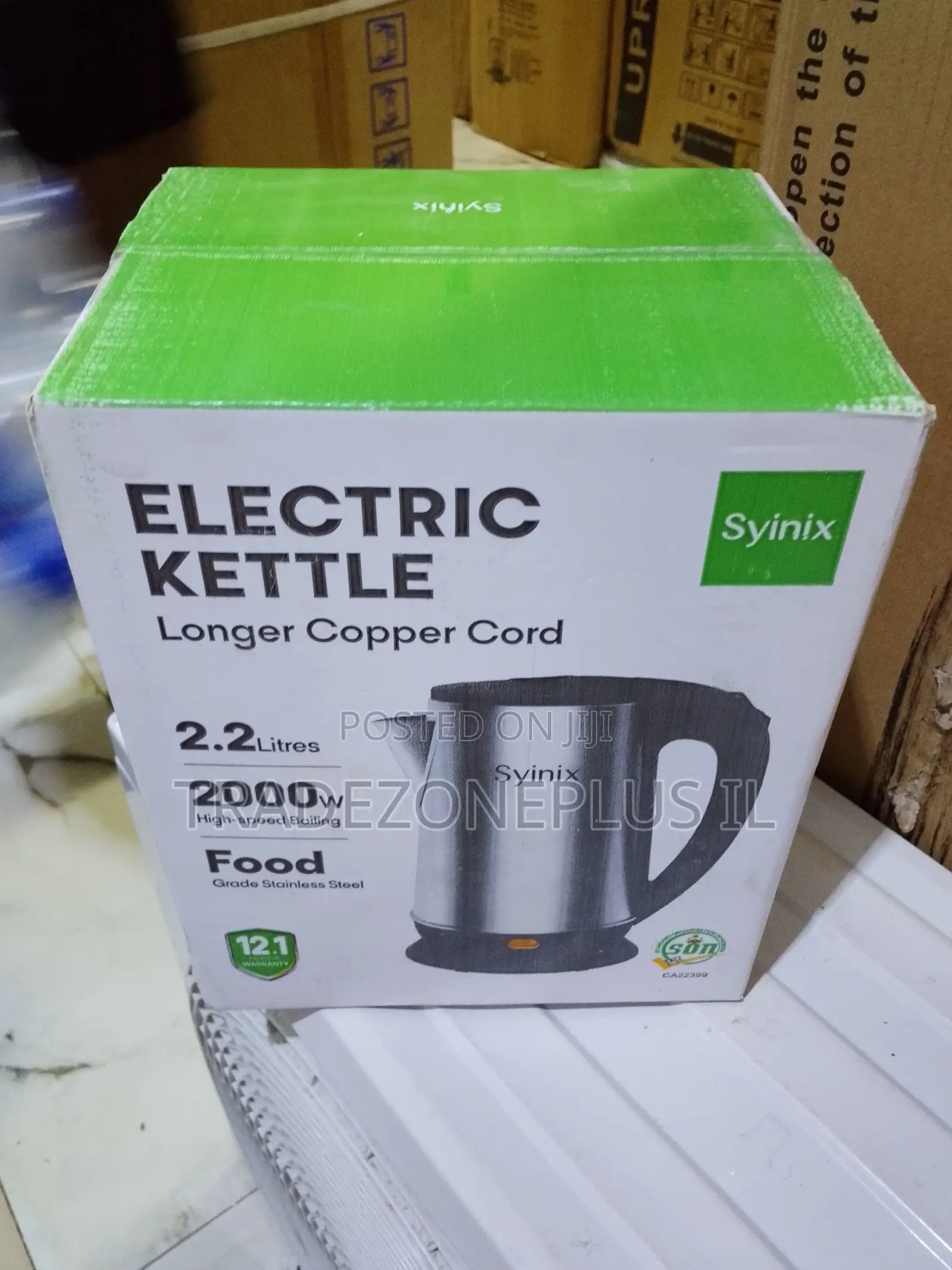 Dependable Synix Water Boiling Appliance 2000W
