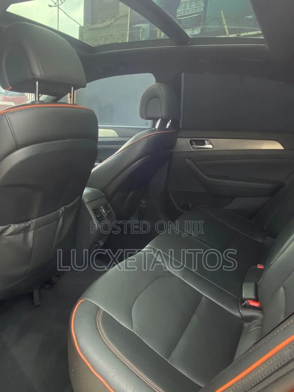 Hyundai Sonata 2015 Orange