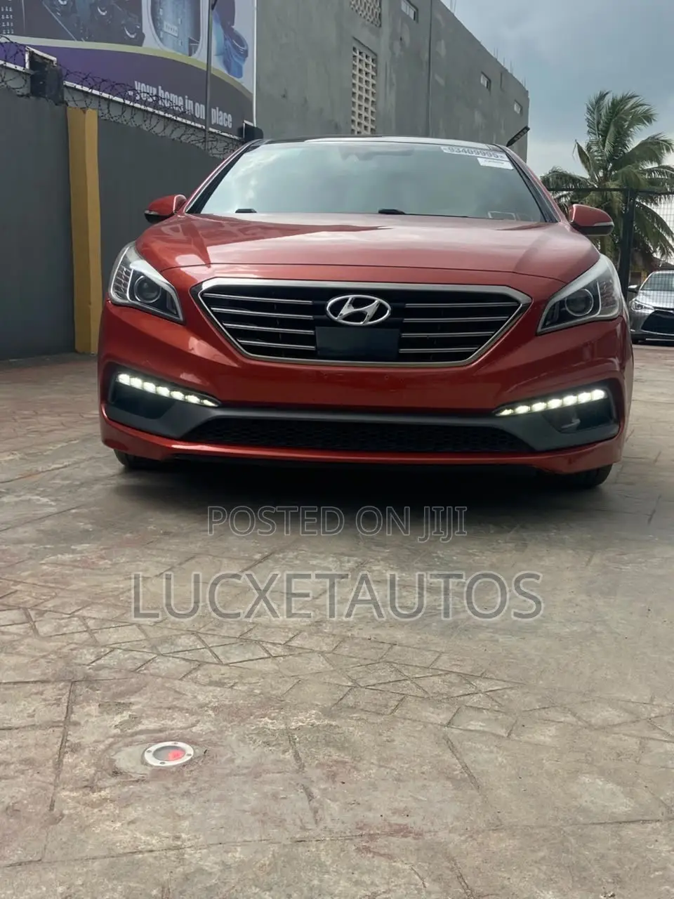 Hyundai Sonata 2015 Orange