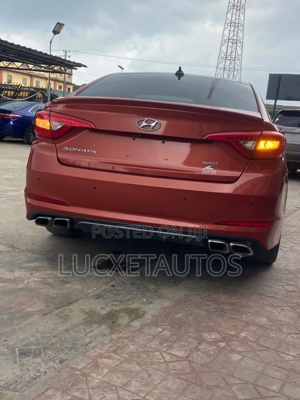 Hyundai Sonata 2015 Orange