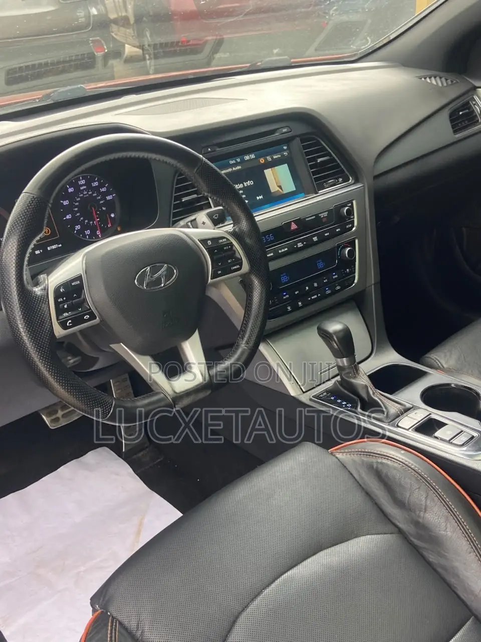 Hyundai Sonata 2015 Orange